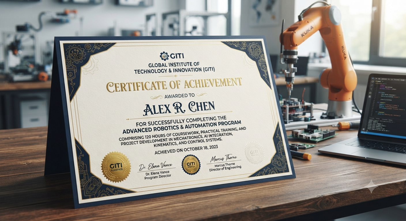 Robotics Certificate